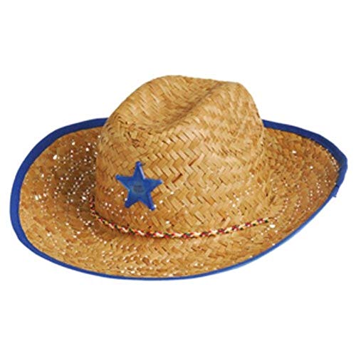 Novelty Treasures Costume Play Set Child Western Cowboy Hat and Riding Stick Horse Inflate (2 Sets) - Thumbnail 2