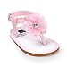 BENHERO Infant Baby Girls Sandals, Premium Soft Rubber Sole Anti-Slip Summer Toddler Flats First Walkers Shoes