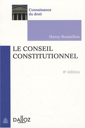 Le  Conseil constitutionnel