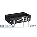 ASSEM 4-Way BNC Coaxial TV CCTV DVR Composite Video 1 to 4 Ports Switch Splitter Box
