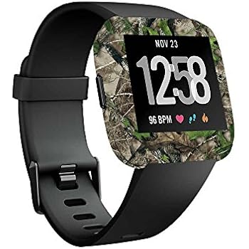 MightySkins Skin Compatible with Fitbit Versa Smartwatch - HTC Green | Protective, Durable, and Unique Vinyl Decal wrap Cover | Easy to Apply, Remove, ...
