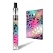 Vision Spinner 2 Vape E-Cig Mod Box Vinyl DECAL STICKER Skin Wrap / > > > Decal Sticker < < < Neon Colorful Leaves Design Print Image