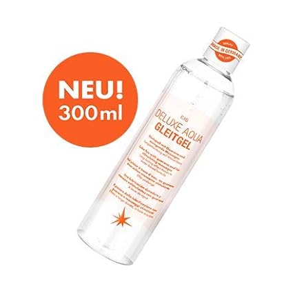 Deluxe 2 in 1 Gleitgel und Massagegel, Spaß & Belebung auf Wasserbasis, Guarana, 300 ml