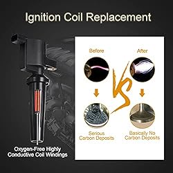 BDFHYK DG504 Ignition Coils Compatible with Ford