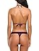 Avidlove Women Sexy Lingerie Lace Halter One Piece Teddy Babydoll Bodysuit Purple L