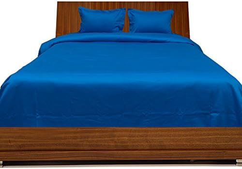 OnlineSmartDeals 100% Egyptian Cotton 3 PCs Duvet set(Turqoise Blue,Queen)