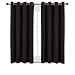 NICETOWN Bedroom Blackout Curtains and Drapes - Triple Weave Thermal Insulated Solid Grommet Blackout Panels for Basement(1 Pair, 52 inches by 45 Inch, Toffee Brown) primary