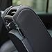 Voodonala for JL Center Console Cover Armrest Pad for 2018 2019 Jeep Wrangler JL JLU 2020 Gladiator JT Trunk, Black
