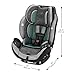 Evenflo EveryStage DLX All-in-One Car Seat, Infant Convertible & Booster Seat, Grows with Child Up to 120 lbs, Angled for Comfort and Safety, 3-Times-Tighter Installation, Highlands Green