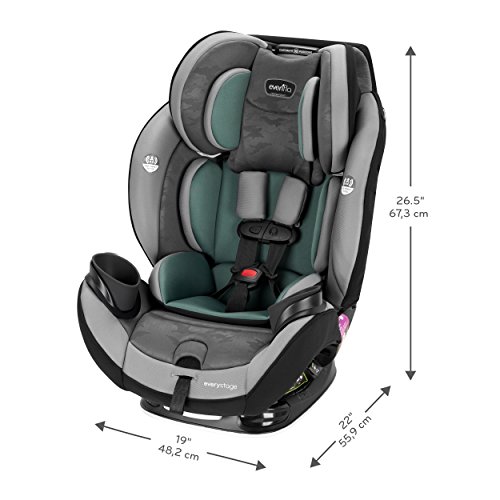 Evenflo EveryStage DLX AllinOne Car Seat, Infant Convertible