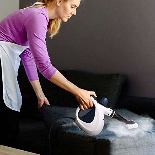 Handheld Pressurized Cleaner with 9-Piece Accessory Set - Multi-Purpose and Multi-Surface All Natural, Chemical-Free Cleaning for Home, Auto, Patio, More - Thumbnail 6