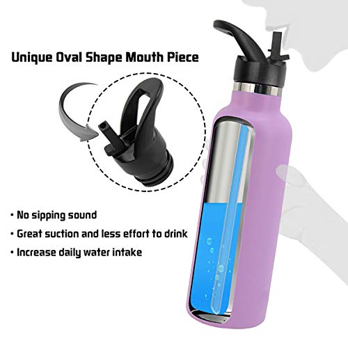 Straw Lid Fit for Hydro Flask Standard Mouth Simple Modern Ascent and