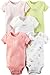 Carter's Baby Girls' 5-Pack Bodysuits 126g246, Yellow Floral, 6 Months