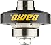 DAMO 3/16 inch Demi Bullnose Half Bullnose Roundover Coarse Diamond Hand Profiler Router Bit Profile Wheel with 5/8-11 Thread for Granite Concrete Marble Countertop Edge primary
