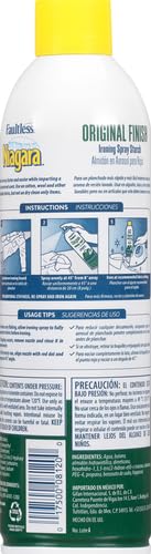 Faultless Niagara F17 08120 Spray Starch Original, 20 Oz