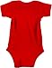 Ann Arbor T-shirt Co. Baby Maple Leaf Jumpsuit | Cute Canadian Infant, Canada Pride One Piece Romper-(1piece,12M) Red