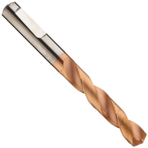 Sandvik Coromant CoroDrill Delta-C R840 Carbide Drill Bit, Jobber Length, Multilayer Finish, Whistle Notch Shank, Coolant Through, 140 Degree Point, 20mm Size, 101mm Cutting Length