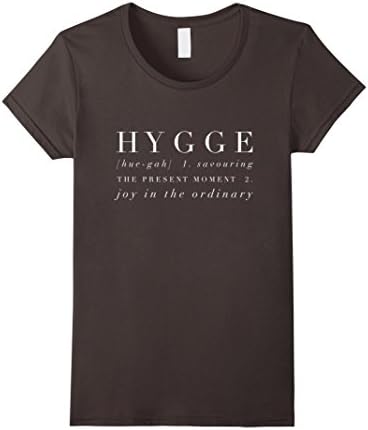 Women's Hygge Danish way of making simple things great t-shirt XL Asphalt