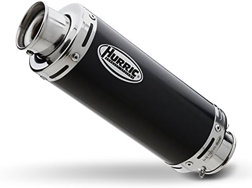 Exhaust Silencer Hurric Yamaha YZF-R3 15-16 Supersport Black