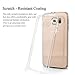 Galaxy S6 Case, Swees New Slim Silicone Gel TPU Case for Samsung Galaxy S6 2015 [BUMPER STYLE CASE] Scratch Resistant Crystal Clear Design - 0.5mm Transparent