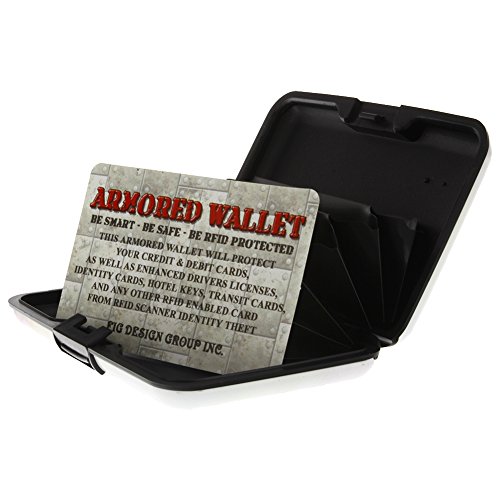 White Pansy Armored Credit Card RFID Block Wallet and Cash Holder