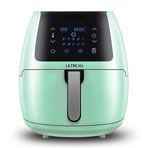 Ultrean 5.8 Quart Air Fryer, Large Family Size Electric Hot Air Fryers Oilless Cooker with 10