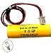 AA900mAh 1.2V Unitech BST DAA900BT AA Ni-CD 900mAh Exit Sign Emergency Light Batteryhawk, LLC Fire Exit Battery