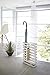 Hang or Stand Wide Modern Umbrella Rack in White Finish