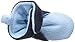 Luvable Friends unisex baby Cozy Fleece Booties Slipper Sock, Light Blue Navy, 6-12 Months Infant US