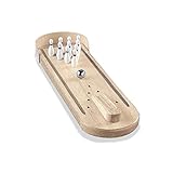 Wooden Mini Bowling Game