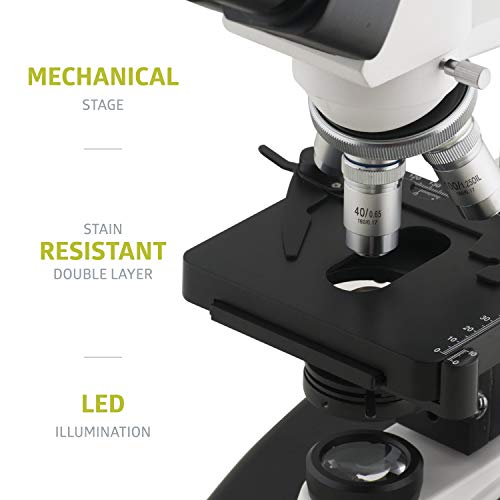 image for Pearington Metal Binocular Stereo Microscope; Science STEM Student Cla
