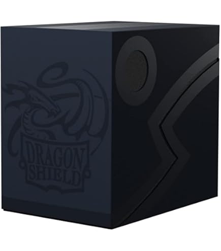 Arcane Tinman Dragon Shield: Nest Plus Deck Box - Black and Light Grey, Large Arcane Tinman Dragon Shield: Nest Plus Deck Box - Black and Light Grey, Large