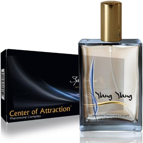 "CENTER OF ATTRACTION" Masculine Pheromone Cologne with the "YLANG YLANG" Fragrance From SpellboundRX - The Intelligent Pheromone Choice
