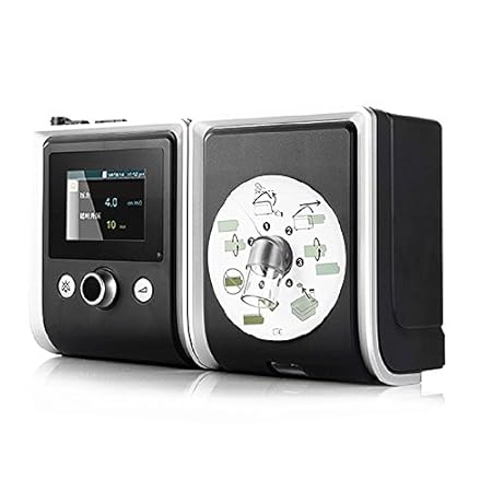 BMC GII CPAP Maschine E-20C Anti Schnarchen Schlaf Gesundheitspflege Heimbelüftungsgerät mit NM4 Nasal Maske und Luftbefeucht