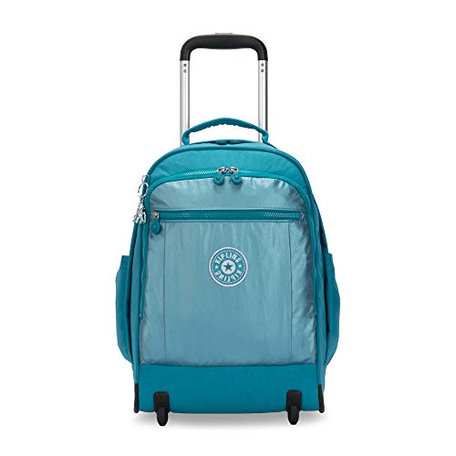 Kipling Gaze Large Metallic Rolling Backpack Turq Sea Met Bl Pricepulse