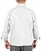 White Lightweight Long Sleeve Chef Coat, M