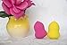 Essencell Cosmetic Pro Makeup Blender Sponges 2pc Pack - Easily Blend Liquid Foundation,Highlight and Contour-Flawless Sponge Applicator