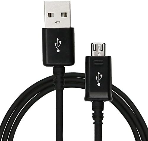 6.5Ft Micro USB Cable, USB A Male to Micro B Sync & Charge Cable, Compatible with Android Phones, Tablets & More