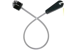 THE FRYOILSAVER COMPANY 22" Long Sink Drain Cleaning Brush, Drain Clog Remover for Small Spaces Perfect for Unclogging Sink, Toilet & Shower Drains, Hair Clog Remover & Drain Pipe Cleaning Brush by FryOilSaver Co. B113C