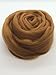 Cinnamon Spice Wool Top Roving Fiber Spinning, Felting Crafts USA (1lb)