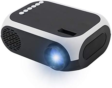 LINGZHEN Mini proyector portátil Portátil 1080P HD LED proyector ...