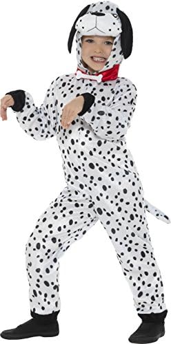 Children's Plush Dog Costume with Hooded Jumpsuit