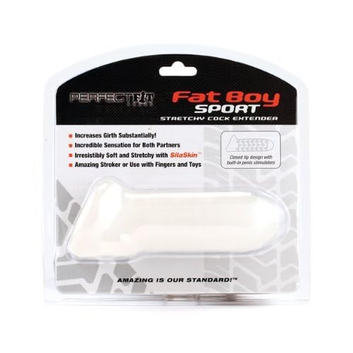 Perfect Fit Fat Boy Sport 6' Penis Extender, Clear image
