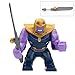 Super Heroes Avengers Infinity War Thanos Gold Plated Infinity Gauntlet with 24Pcs Power Stones Gems Building Blocks Figures decool0269 sy1099-2