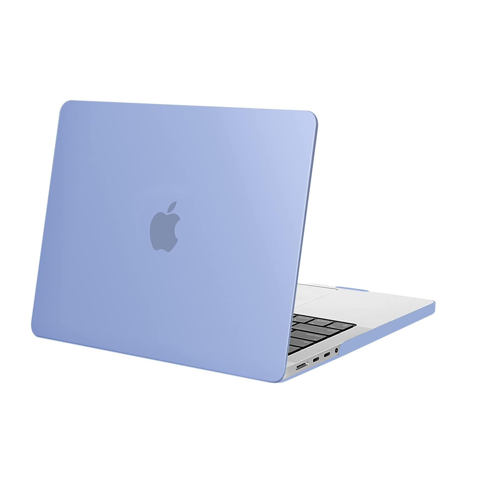 MOSISO Compatible with MacBook Pro 14 inch Case 2026 2025-2021 M5 M4 M3 M2 M1 A3434 A3112 A3185 A3401 A2918 A2992 A2779 A2442 Touch ID, Protective Plastic Hard Shell Cover, Serenity Blue