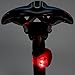 Bicycle LED Lights by Shining Buddy. Front & Rear Safety Set. White Headlight and Red Taillight. High Beam-Flashing-Blinking. Water Resistant, Batteries Included!