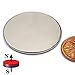 CMS Magnetics - (10 Count, 1.26”x1/16”) Powerful Neodymium Disc Magnets, Strong Disc Rare Earth Magnet for Fridges, Crafts, Iron Filing Demo, Science & DIY Projects