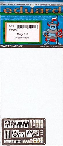 1:72 Eduard Photoetch Mirage F1b