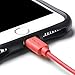 Lumsing Lightning to USB Cable Apple Certified Sync and Charging Cord(3.3 Feet/1M) with Ultra Compact Connector Head for iPhone, iPod and iPad(Pink)