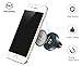 NEW 2017 Magnetic Car Mount Air Vent Phone Holder 360° Rotation Strong Aluminium Universal For Smartphones and Mini Tablets by MCDODO (Gray)